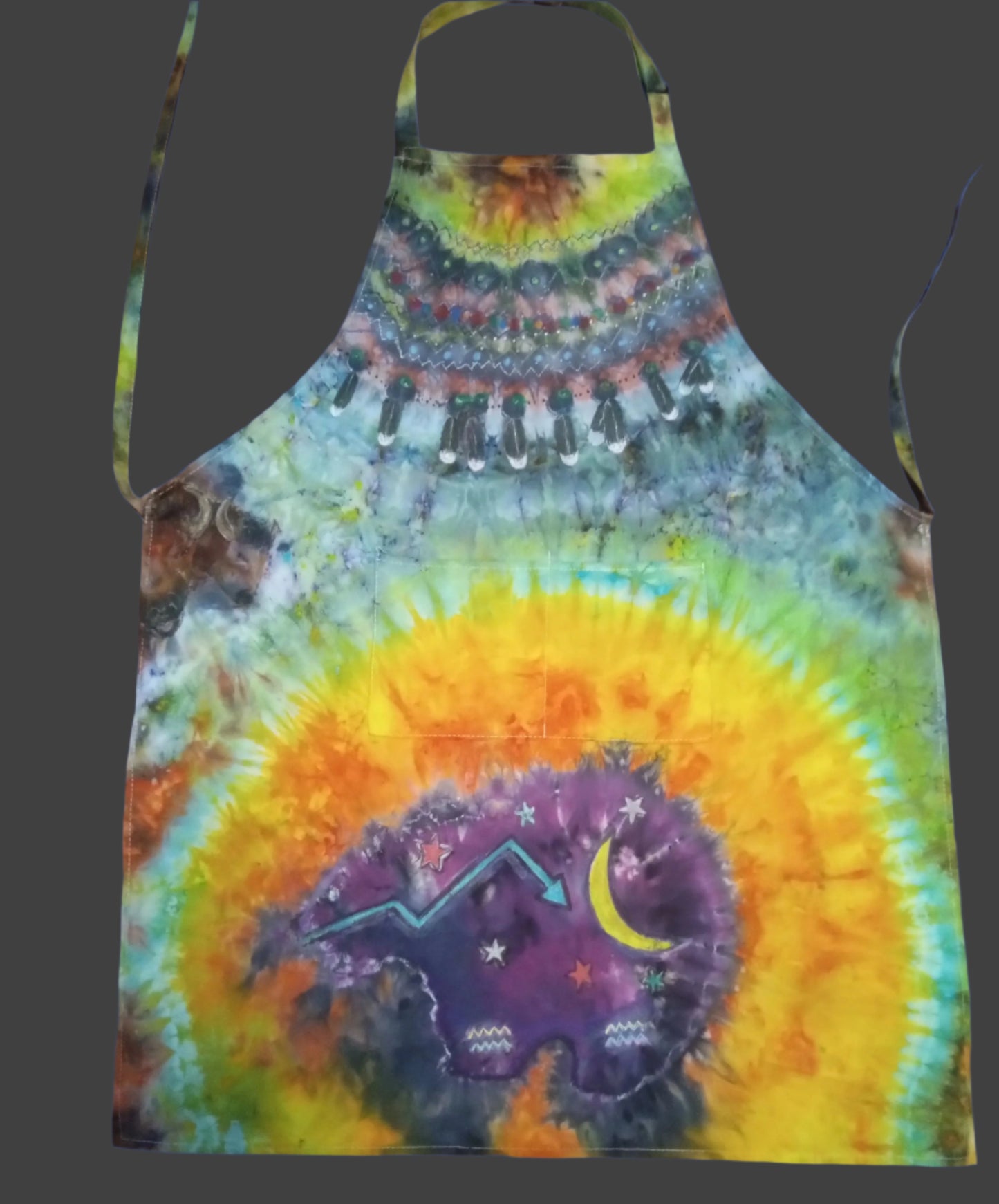 apron hand painted