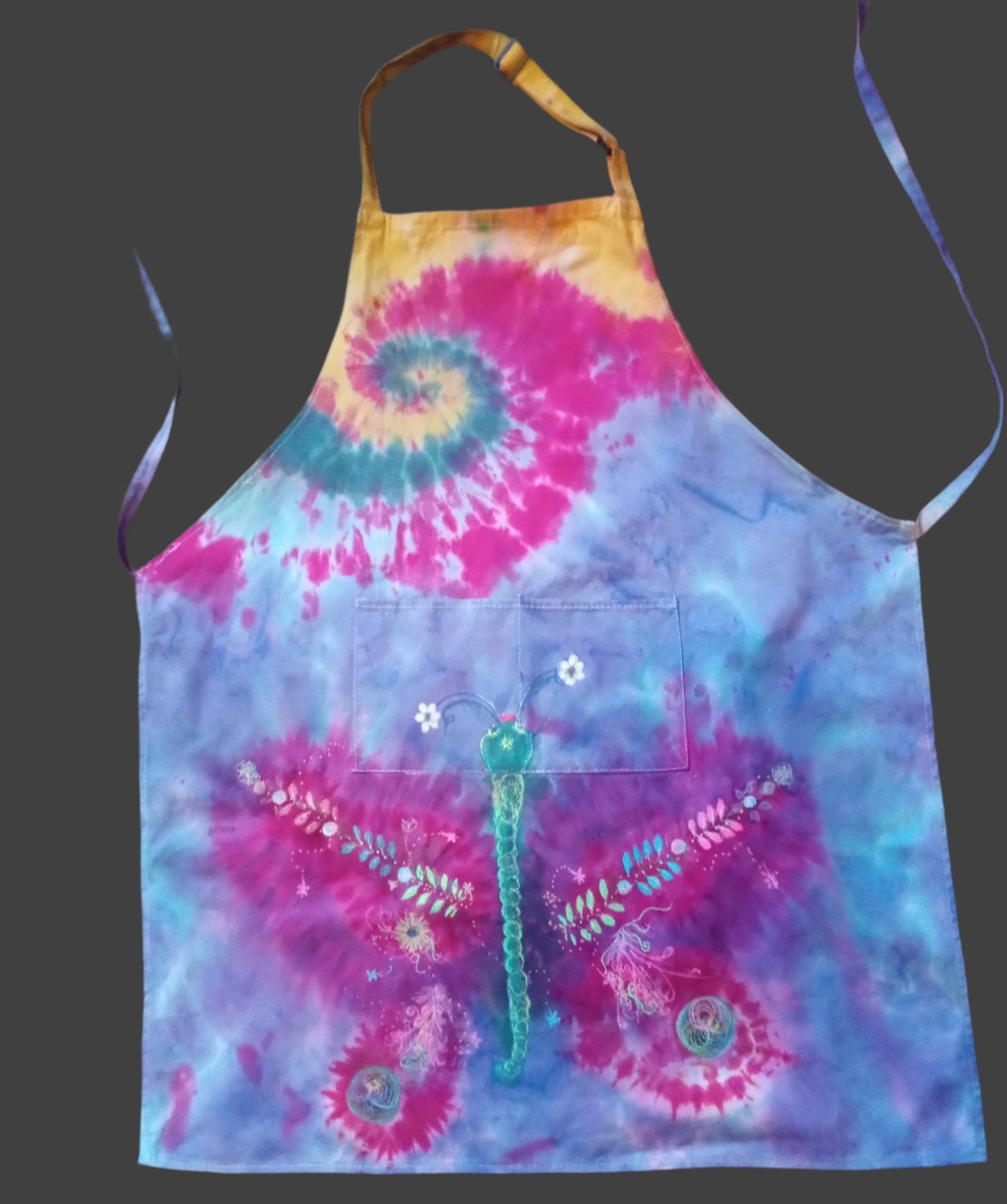 apron hand painted