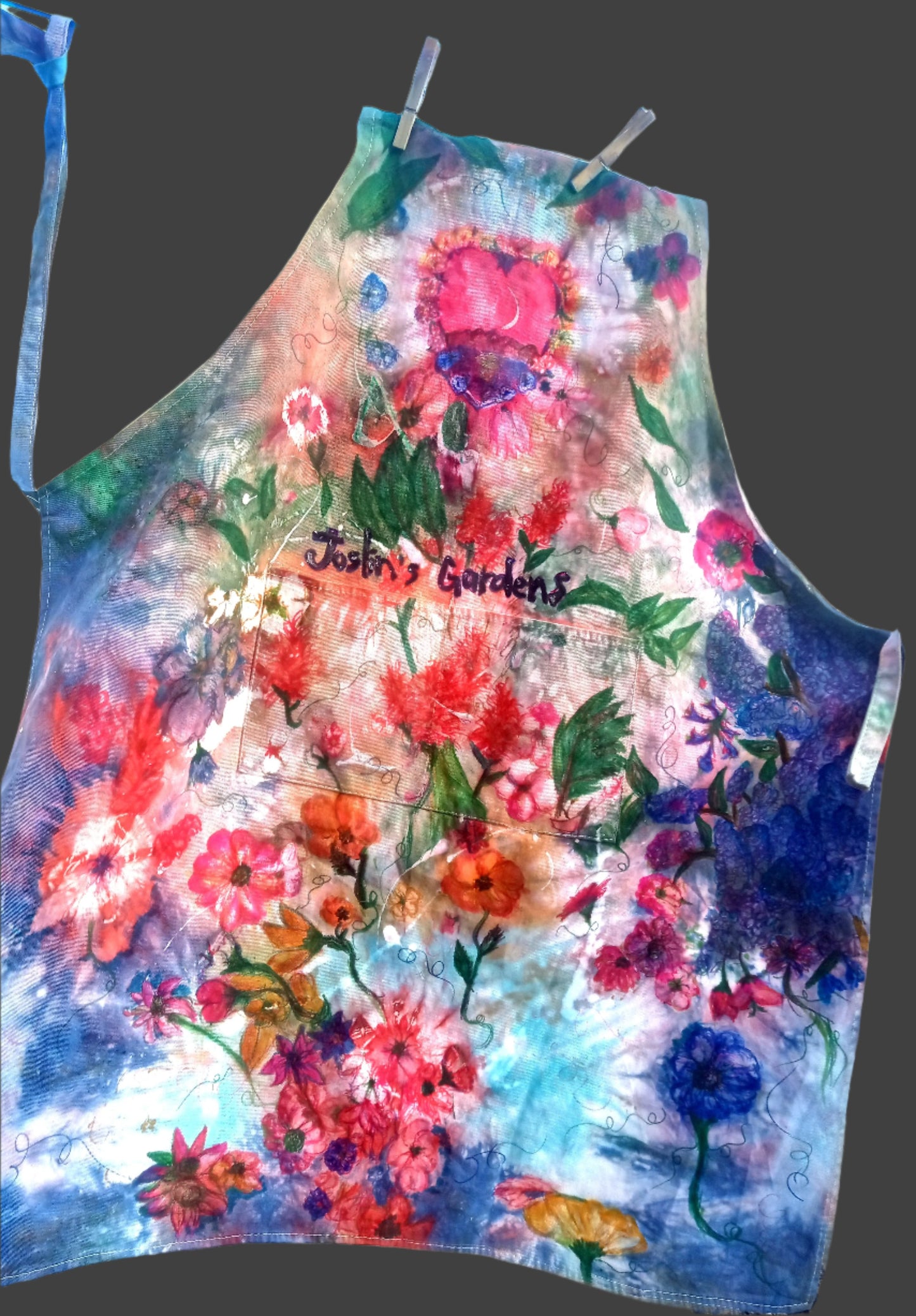 apron hand painted