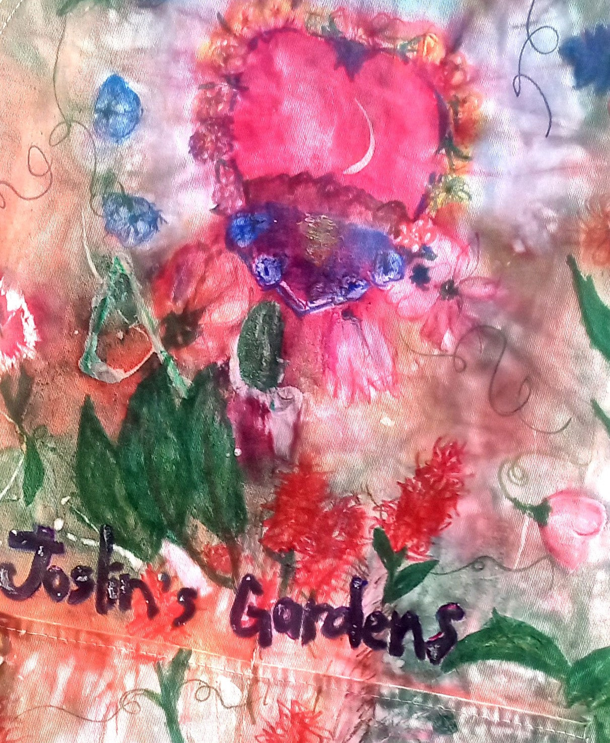 Hand Painted Joslin Gardens